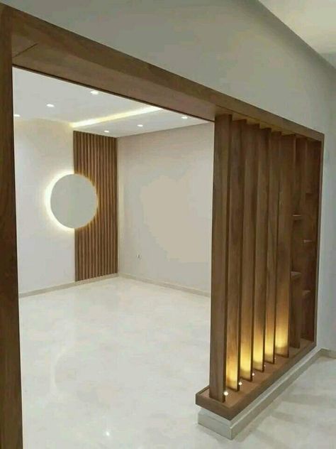 Wooden Partition Design, Wooden Partition, Wood Partition, Furniture Graphic, Cave Room, Flush Door Design, Crockery Design, India House, Wooden Partitions