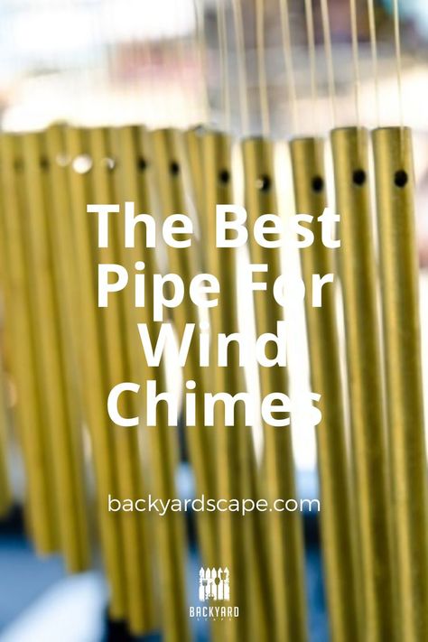 Making Wind Chimes How To, Diy Deep Tone Wind Chimes, How To Make Windchimes Diy, Making Wind Chimes Ideas, Making A Wind Chime, Restringing Wind Chimes, Bell Wind Chimes Diy, Key Wind Chimes Diy, How To Make Wind Chimes