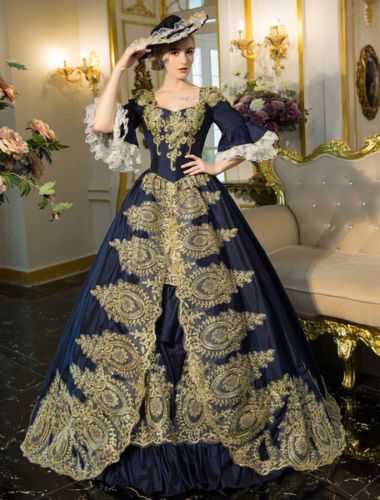 1530s Dress, Pirate Ball Gown, 1800s Dresses Victorian Gowns, Traditional Costumes Of The World, Fancy Princess Dresses, Victorian Masquerade Ball, Modern Princess Dress, Victorian Day Dress, Gothic Rococo