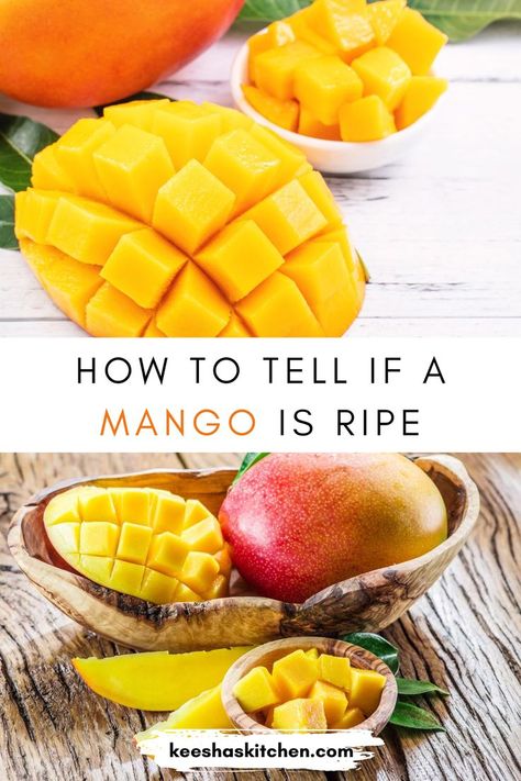 How to Tell If a Mango is Ripe Mango Looks, Ripe Mango, Marinate Meat, Mango Fruit, Ingredient Substitutions, Ripe Fruit, Diy Food Recipes, Diy Food, Food Preparation