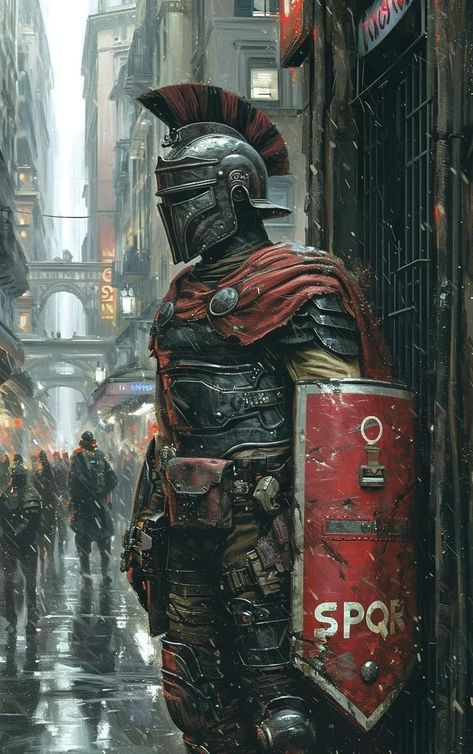 Ryse Son Of Rome, Dieselpunk Art, Imperiul Roman, Sience Fiction, Space Art Gallery, Arte Pin Up, Punk Wallpaper, Warrior Concept Art, Warriors Illustration