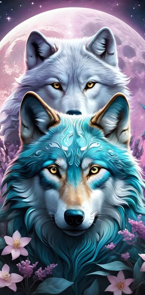 Wolves Wallpaper, Wolf Art Drawing, Wolf With Blue Eyes, Blacklight Art, Gothic Background, Cute Wolf Drawings, Nightmare Before Christmas Wallpaper, Wolf Background, Wolf Images