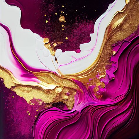 https://www.artsindia.com/products/acrylic-color-fluid-art-illustration-in-hues-of-magenta-gold-white-glitter-golden-strokes Magenta And Gold Color Palettes, Teal Magenta Gold Color Palette, Magenta Color Palette Colour Schemes, Wallpaper Bestie, Magenta Color Palette, Magenta Bedding, Magenta Palette, Maratha Empire, Computer Images