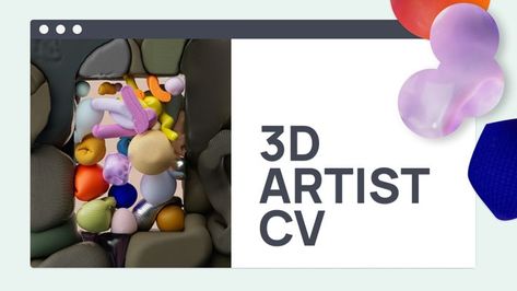 Looking for a job as a 3D graphic designer? Make sure to include a CV together with a portfolio - it's the best way to show off your skills! Want to learn how to make a perfect one? ✨See your guide NOW✨ #3dartist #3dartistcv #3dartistresume #cv #jobseeking 3d Artist Resume, 3d Visualizer Portfolio, 3d Artist Portfolio Layout, 3d Artist Portfolio Website, 3d Artist Portfolio, 3d Portfolio, Artist Portfolio Website, Artist Resume, Freelance Website