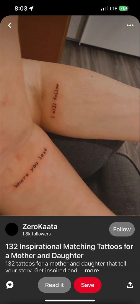 Mom Daughter Tattoo, Tattoo Spanish, Swift Tattoo, Mom Daughter Tattoos, Daughter Tattoo, Taylor Swift Tattoo, Mother Daughter Tattoos, Tattoos For Daughters, Matching Tattoos