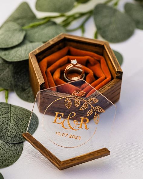 Ring box rustic