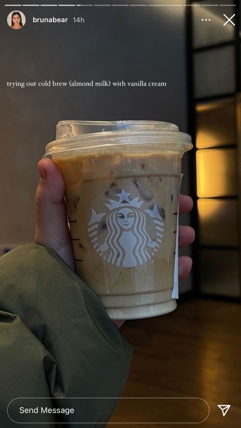 Starbucks Coffee Captions Instagram, Coffee Lover Aesthetic, Coffee Captions Instagram, Donut Coffee, Instagram Food Pictures, Cold Starbucks Drinks, Coffee Recipes Starbucks, Food Captions, How To Order Starbucks