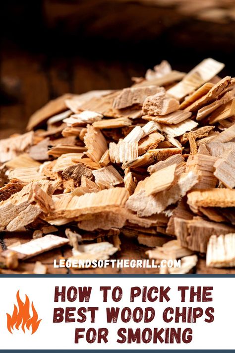 A pile of wood chips Beef Tenderloin Smoker Recipe, Smoked Pork Steaks In Pellet Smoker, Smoked Mixed Nuts In Smoker, Smoker Grill Recipes Wood Pellets, Wood Chips For Smoker, Wood Smokers, Smoked Beef Ribs, Fresh Ham, Meat Slicer