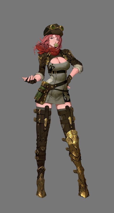 Steam Punk Character Design, Steampunk Character Design, Steampunk Engineer, Punk Character Design, Steampunk Mechanic, Punk Character, Steampunk Character, Woman Mechanic, Steampunk City