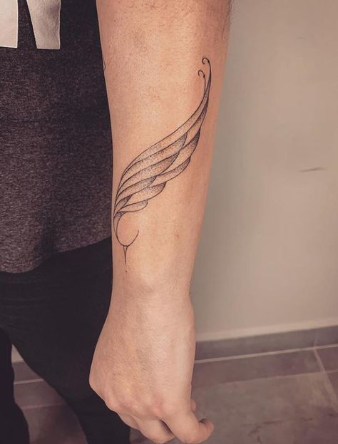 A women's lifestyle destination dedicated to style, entertainment, love, and living beautifully. Valkyrie Wing Tattoo, Wing Tattoo Ideas, Wing Tattoo Arm, Cool Henna Tattoos, Simple Unique Tattoos, Tattoo Lily, Fairy Wing Tattoos, Mandala Tattoos For Women, Stunning Tattoos