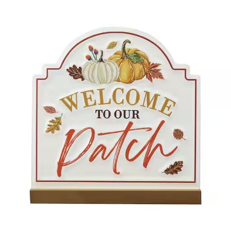 Pumpkin Patch | Michaels Welcome To Our Patch, Best Pumpkin Patches, Best Pumpkin, Table Top Decor, Pumpkin Patch, Fall Vibes, The Fall, Pumpkins, Fall Decor