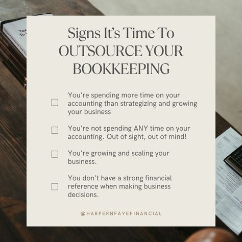 How many hats are YOU wearing in your small business? 🧢⁠ ⁠ If you had to pause and count every single job you’re doing… think about how much attention your accounting is getting. 😬⁠ ⁠ Not enough? Probably…In that case, it’s time to outsource.⁠ ⁠ Here are four signs you are ready when deciding whether to outsource your bookkeeping.⁠ ⁣⁠ ✨ You're spending more time on your accounting than on strategizing your business. Your focus as a business owner should be on growth and serving your clients, ... Bookkeeper Aesthetic, Accounting Basics, Business Bookkeeping, Small Business Bookkeeping, Bookkeeping Business, Small Business Accounting, Tax Time, Bookkeeping Services, Financial Life Hacks