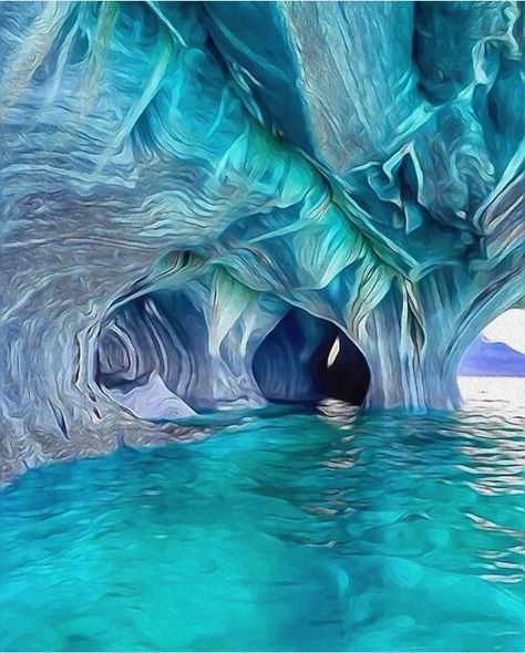 Marble Caves Patagonia, Marble Caves Chile, Marble Caves, Patagonia Chile, National Parks Photography, Nature Water, The Marble, Original Photography, Dream Vacation