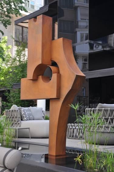 Featured Sculptures | Saatchi Art Large Outdoor Sculpture, Large Metal Sculpture, Stone And Metal Sculpture, Steel Tree Sculpture, Metal Sculpture Artists, Steel Sculpture Abstract, Acrylic Sculpture, Metal Sculptures Garden, Garden Art Sculptures Diy