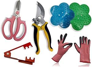 Kehail Floral Toolkit,Rose Thorn Remover Tool, Garden Pruning Shears Scissors Kit, Florist's Toolkit,Use for Florist Supplies (Toolkit) Plastic Rose, Florist Tools, Rose Thorns, Florist Supplies, Gardening Gloves, Pruning Shears, Grow Your Own, Shopping Cart, Garden Tools