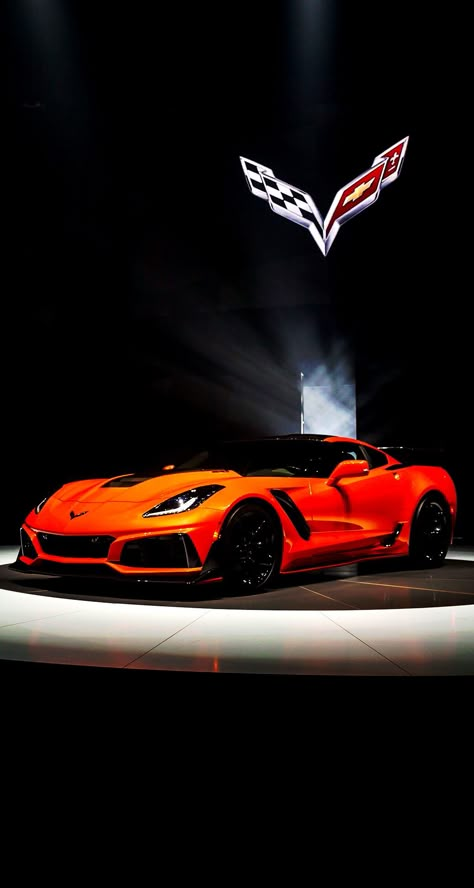 Orange Corvette C8, Corvette Zr1 Wallpapers, Corvette C7 Wallpaper, Aesthetic Corvette, Chevrolet Corvette Wallpaper, Corvette C8 Wallpaper, Corvette Wallpaper, Orange Corvette, Corvette C7 Zr1