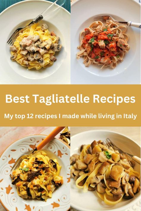 12 Best Italian Tagliatelle Recipes – The Pasta Project Fresh Tagliatelle Recipe, Anellini Pasta Recipe, Recipes With Tagliatelle, How To Make Tagliatelle Pasta, Tagletelli Recipe, Easy Tagliatelle Recipe, Egg Tagliatelle Pasta Recipe, Tagliatelle Recipe Vegetarian, Tagatellie Pasta