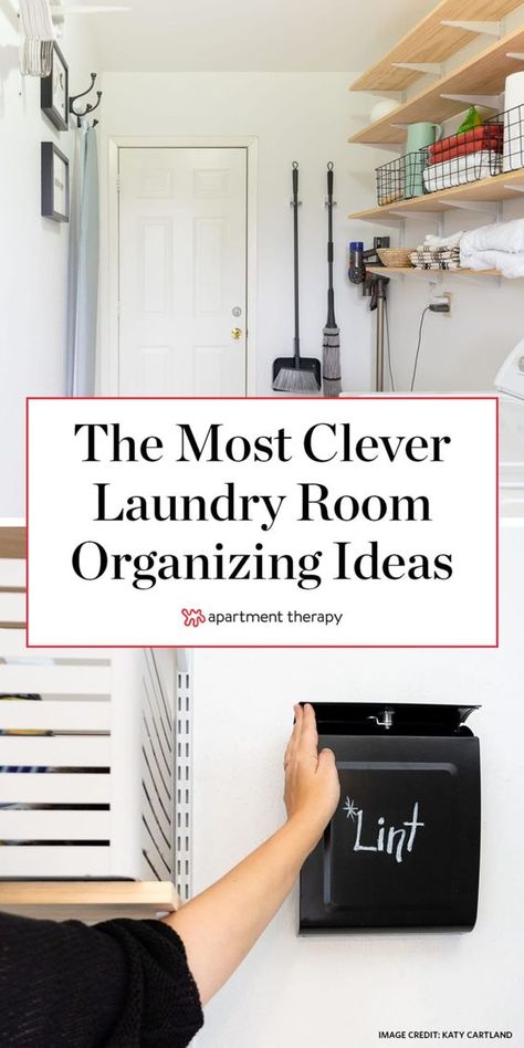 22 Clever Hacks That Will Organize Your Laundry Room Instantly Ikea Hack Ideas, Small Laundry, Tiny Spaces, Laundry Hacks, Clever Hacks, Laundry Room Organization, Home Organization Hacks, Smart Storage, Storage Hacks