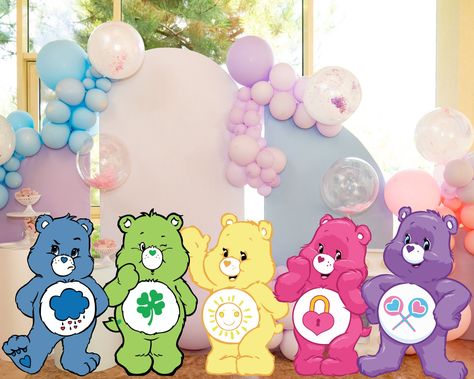 #skincare #hair #nails #lipstick #face Care Bears Birthday Party, Care Bear Party, Care Bear Birthday, Bear Baby Shower Theme, Shower Bebe, Baby Bear Baby Shower, Baby Shower Diy, Care Bear, Baby Shower Theme