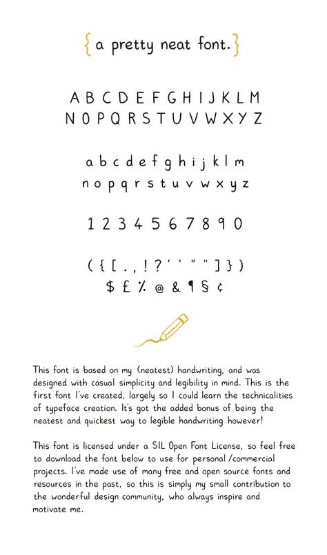 Pretty Neat Free Font, #EOT, #Free, #Graphic #Design, #Hand_Drawn, #Handwriting, #Resource, #Sans_Serif, #SVG, #TTF, #Typeface, #Typography, #Web_Font Cute Handwriting Fonts, Alfabet Font, Cute Handwriting, Fonts Handwriting Alphabet, Handwriting Examples, Pretty Handwriting, Perfect Handwriting, Print Handwriting, Handwriting Practice Sheets