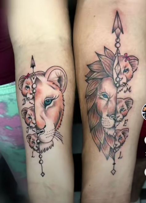 Half Sleeve Tattoos Forearm, Baby Tattoo Designs, Animal Tattoo Ideas, Family Tattoo Designs, Mom Tattoo Designs, Mommy Tattoos, Couples Tattoo Designs, 4 Tattoo, Mother Tattoos