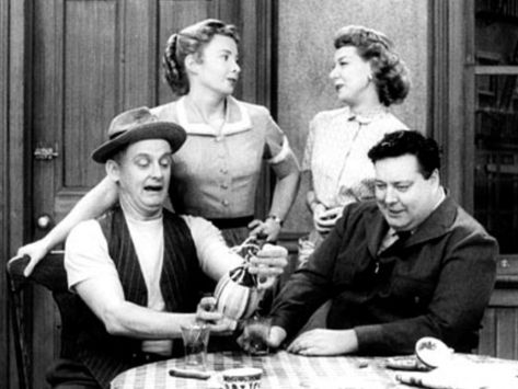 The Cramdons and the Nortons: The Honeymooners Jackie Gleason The Honeymooners, The Honeymooners Tv Show, Audrey Meadows, The Honeymooners, Weird Quotes, Jackie Gleason, The Lone Ranger, Classic Television, Old Shows