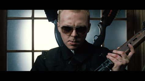 Hot Fuzz - Edgar Wright Edgar Wright Cinematography, Hot Fuzz, Edgar Wright, London Police, Simon Pegg, Film Grab, Film School, Animation Movie, Netflix Streaming