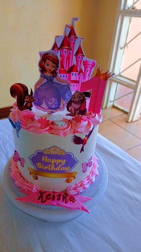 Princess Sophia Cake Design, Sofia The First Birthday Cake Ideas, Princess Sophia Cake, Sofia The First Birthday Cake, Sofia Birthday Cake, Sophia Cake, Sofia The First Cake, Princess Sofia Birthday, Cake Designs For Kids