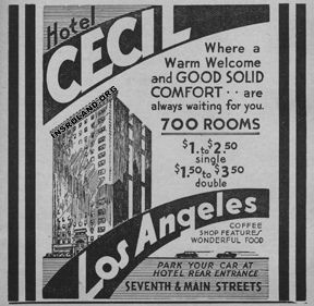 The Cecil Hotel in Los Angeles. It's known for criminal activity, including 3 murders. The hotel was the residence for serial killer Richard Ramirez in 1985. Most notably, in 2013 the body of Elisa Lam, 21, was found in one of the water tanks on the hotel roof. The body was found after patrons complained of black water coming from their sinks. To sum it up, the hotel is said to be very haunted. There have been reports of apparitions, cold spots, scratching, strangling, and mists. Elisa Lam, Cecil Hotel, Night Stalker, Cold Cases, Haunted History, Los Angeles Hotels, Haunted Hotel, Black Dahlia, Vintage Los Angeles