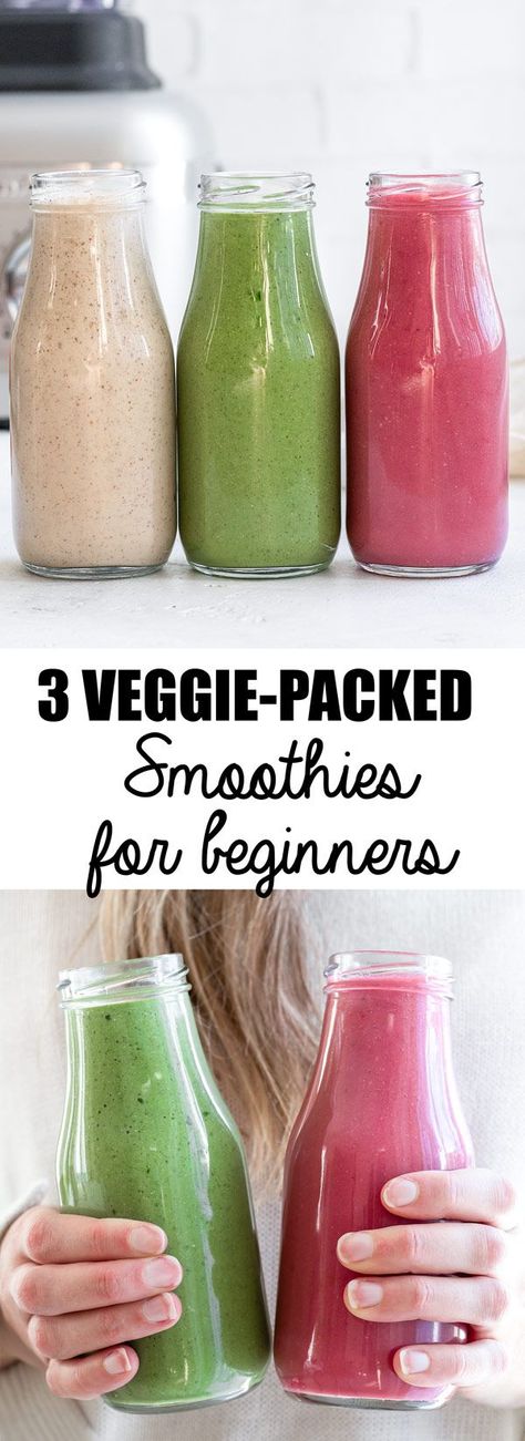 Smoothies For Beginners, Juicing Tips, Vegan Steak, Veggie Smoothies, Smoothie Packs, Smoothie Prep, Hidden Veggies, Diet Drinks, Healthy Smoothie