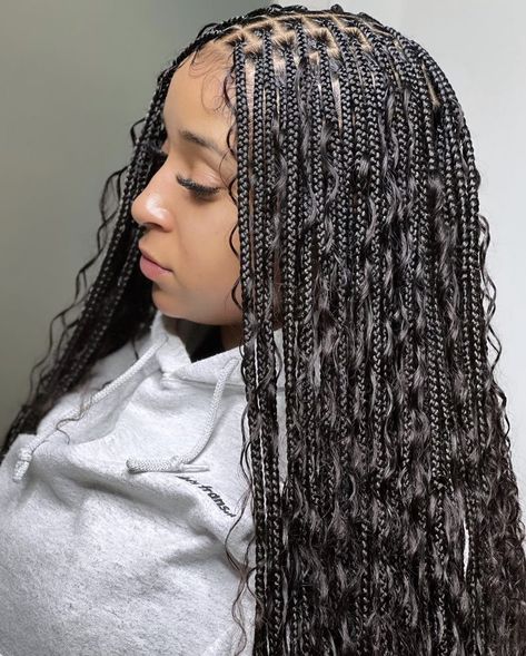 Small Medium + Butt Length + Boho Hair bohemian braids Competition Hair, Ballroom Competition, Bohemian Braids, Goddess Braids Hairstyles, Box Braids Hairstyles For Black Women, Braids Hairstyles Pictures, Braided Cornrow Hairstyles, Cute Box Braids Hairstyles, Twist Braid Hairstyles