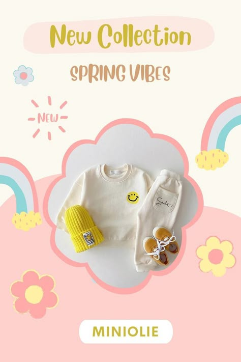 Trendy mini looks at affordable prices. Tap to shop your favorite kids clothing. Clothing Social Media, Kids Social Media, Stylish Kids Outfits, Social Media Design Inspiration, Spring Vibes, Ads Creative, Baby Store, Stylish Kids, Kids Branding