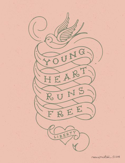 Young Hearts Run Free Tattoo, Run Free Tattoo, Tattoo Themes, Free Tattoo, Vision Board Manifestation, Hello Sunshine, Young At Heart, Heart Tattoo, Mini Tattoos