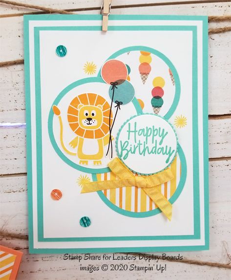 Stampin Up Birthday Cards Bonanza Buddies, Stampin Up Birthday Bonanza, Stampin Up Bonanza Buddies, Stampin Up 1st Birthday Cards, Stampin Up Bonanza Buddies Cards, Stampin Up Children's Birthday Cards, Bonanza Buddies Stampin Up Cards, Stampin Up Animal Cards, Stampin Up Birthday Cards For Kids