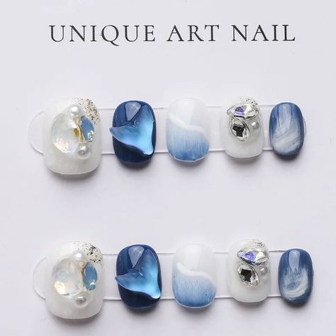 🌊 Dive into the enchanting world of mermaids with our Blue Whale Mermaid Ocean Wearable Nail Art Set! 🧜‍♀️✨ Transform your nails into an oceanic masterpiece with these stunning and wearable nail art designs. 🌟 Get yours now and make a splash wherever you go! ✈️ Plus, enjoy FREE worldwide shipping! 🌍 Don’t miss out on this amazing offer! 🛒 Visit our website to order yours today: https://store17.co/ #MermaidNails #OceanInspired #NailArt #FreeShipping #BlueWhaleMermaid #WearableNailArt #shopn... Whale Mermaid, Elegant Dresses Evening, Marine World, Nail Salon Supplies, Handmade Nails, Crop Top Jacket, Mermaid Design, Fall Winter Coat, Nail Type