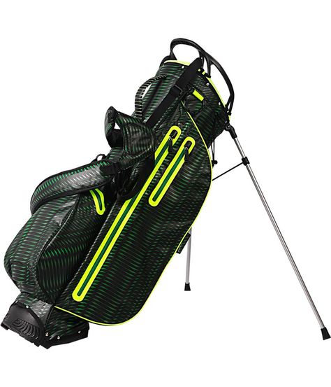 OUUL Python Collection Waterproof Stand Bag - Golfonline Golf Bags For Sale, Golf Stand Bags, Bags For Sale, Golf Gloves, Python Print, Seal Design, Golf Tees, Lightweight Bag, Waterproof Jacket