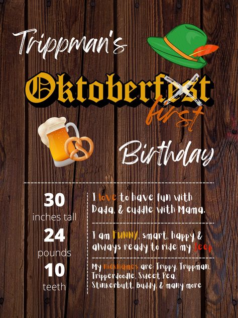 Oktoberfest First Birthday Party, Onetoberfest Birthday, Oktoberfest Birthday, Birthday Popcorn, Wine Crafts, Wine Craft, Mom Era, Baby 1st Birthday, Boy First Birthday