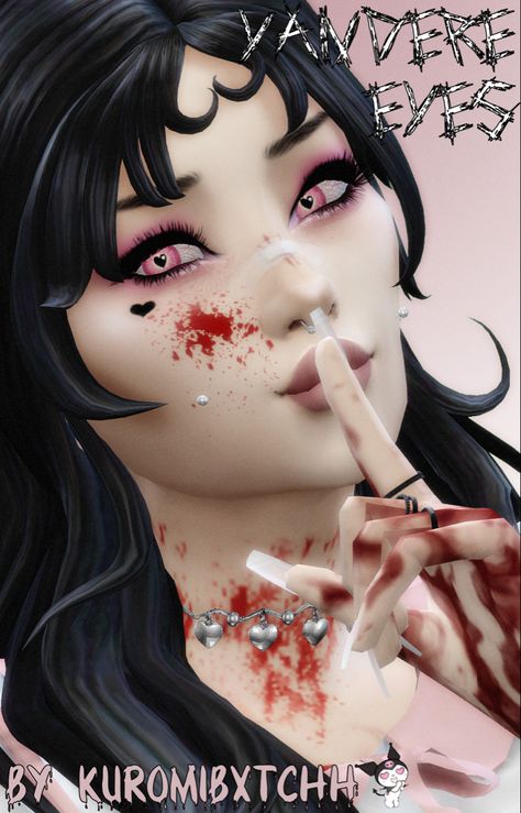 Sims 4 Clowncore, Sims 4 Cc Blood Stains, Sims 4 Yandere Cc, Claire Siobhan Sims 4 Cc, Sims 4 Gore Cc, Sims 4 Creepypasta Cc, Succubus Sims 4 Cc, Sims 4 Blood Cc, Yandere Eyes