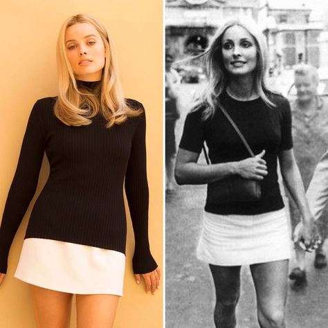 Pop Culture Photo ™ on Instagram: “Margot Robbie as Sharon Tate✨” Sharon Tate Fashion, 60s Fashion Icons, Real Life People, Klasik Hollywood, Hollywood Costume, Hollywood Dress, Beauty Makeup Photography, Sharon Tate, Movies Outfit