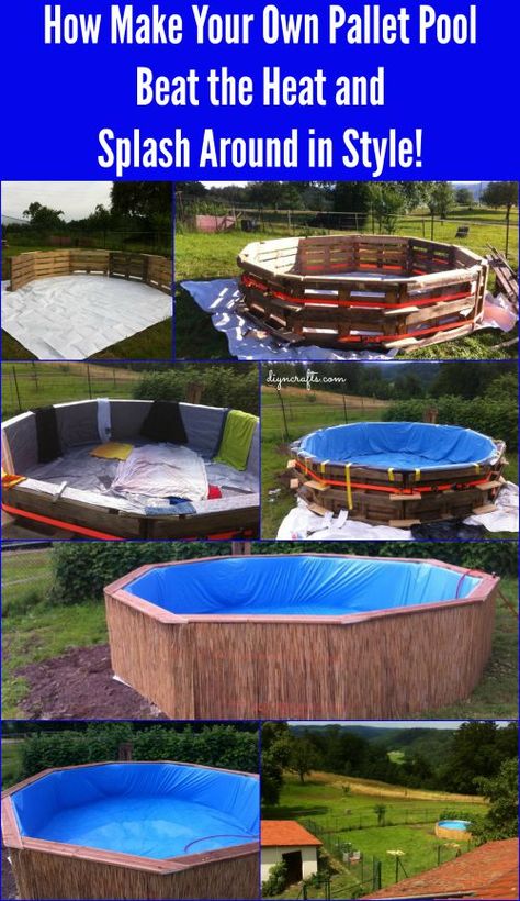 How Make Your Own Pallet Pool – Beat the Heat and Splash Around in Style!