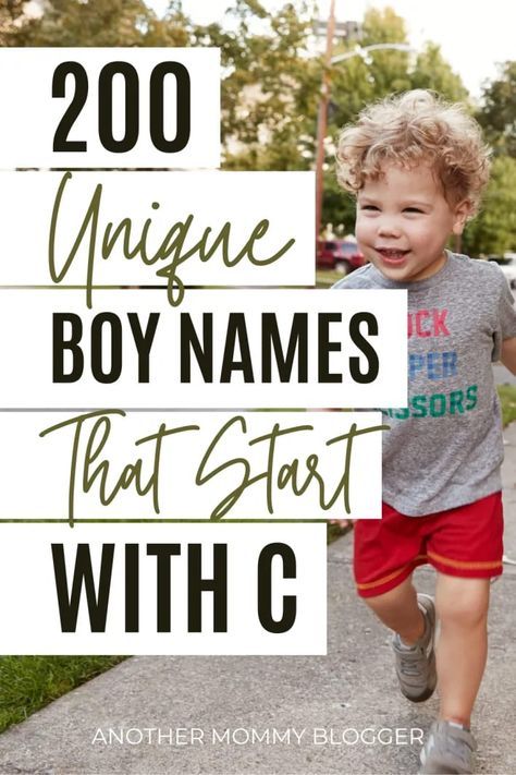 Cool boy names that start with C. On this baby boy names list you’ll find a mix of uncommon C names for boys and their meanings as well as classic boy names that start with the letter C. Boy Names That Start With B, B Boy Names, Boy B Names, Baby Boy Names List, Boy Names List, Uncommon Boy Names, Cool Baby Boy, Irish Boy Names, Names Starting With C