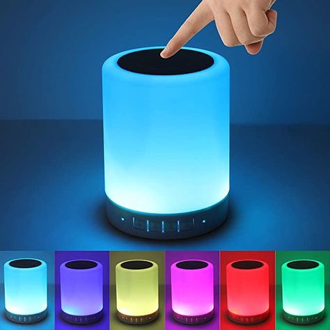 Outdoor Bluetooth Speakers, Cool Bluetooth Speakers, Mood Lamps, Speaker Bluetooth, Hifi Speakers, Touch Lamp, Phone Speaker, Wireless Speakers Bluetooth, Bluetooth Device