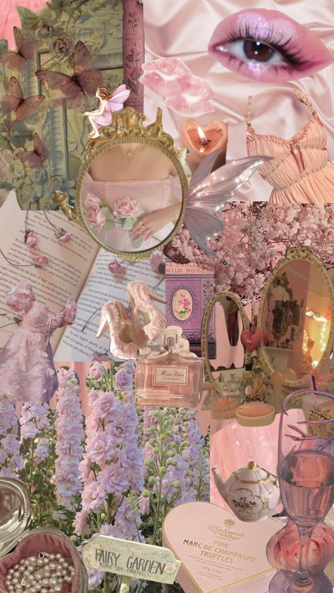 Pink Fairy Garden Aesthetic, Pink Fairy Core Room, Payton Core Aesthetic, Pastel Fairy Aesthetic, Spring Fairy Aesthetic, Soft Fairy Aesthetic, Pink Apocalypse, Fairy Aesthetic Pink, Light Fairycore