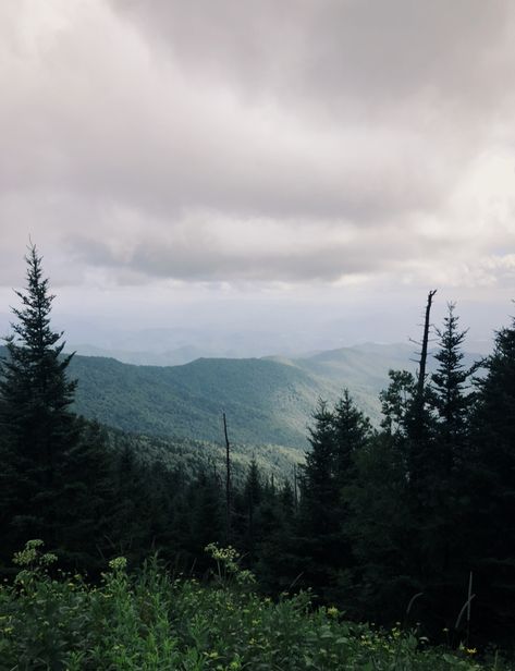 cloudy mountain view Appalachian Mountains Aesthetic, Aethstetic Photography, Tn Mountains, Tennessee Aesthetic, Tennessee Living, Tennessee Mountains, Gods Masterpiece, Smokey Mountains Vacation, Mountains Tennessee