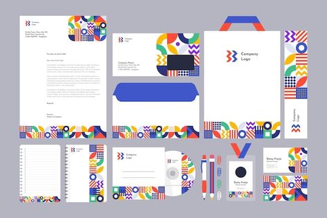 Brand Merch, Identity Card Design, G Logo Design, Stationary Branding, Corporate Stationery, Banner Design Inspiration, Text Logo Design, Canvas Learning, Graph Design