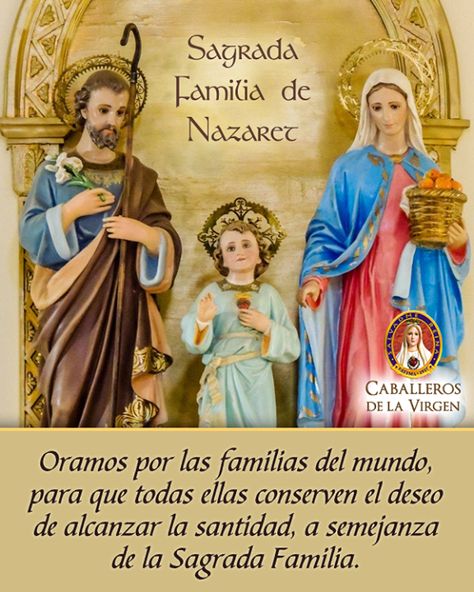 Sagrada Familia de Nazaret ruega por mi familia!  Hagamos un momento de oración por las familias.  Necesita oración?  Envíanos tus intenciones. Magic Spell Book, Family Inspiration, Holy Family, Magic Spells, Bible Encouragement, Mother Mary, Morning Greeting, Spell Book, Catholic Faith