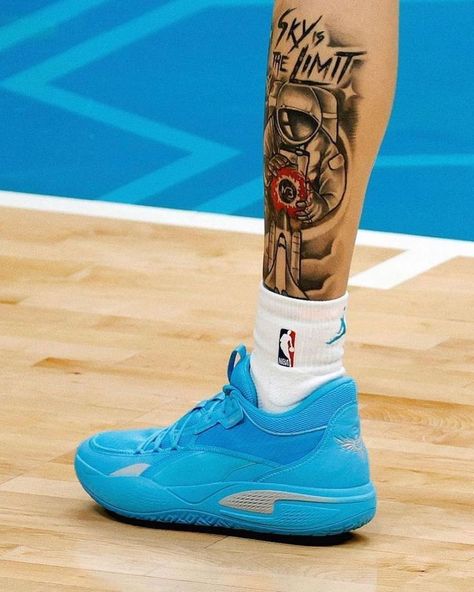 Pin on Guardar rápido Back Of The Leg Tattoos Men, Basketball Tattoos For Men Ideas, Lamelo Ball Jersey, Calf Sleeve Tattoo, Basketball Tattoos, Arm Tattoos Black, Black Men Tattoos, Half Sleeve Tattoos Forearm, Full Leg Tattoos