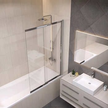 Bathtub Screen, Clear Glass Shower Door, Bathtub Enclosures, Glass Shower Panels, Neo Angle Shower, Bath Screen, Bathtub Doors, Bathroom Wall Panels, Shower Wall Panels