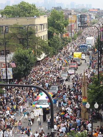 CityPASS blog:  Let's Get Festive: Five Fun & Funky US Fests Chicago Pride Parade, Chicago Pride, Chicago Things To Do, Marching Bands, Gay Pride Parade, Chicago Neighborhoods, Grant Cardone, Business Challenge, Marriage Equality