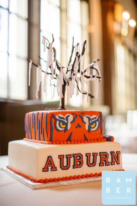 Auburn University Cake, Auburn University Cake Ideas, Auburn Birthday Cake, Auburn Cake Ideas, Auburn Grooms Cake Wedding, Auburn Graduation Cake, Auburn Grooms Cake, Firefighter Grooms Cake, Grooms Cake Country